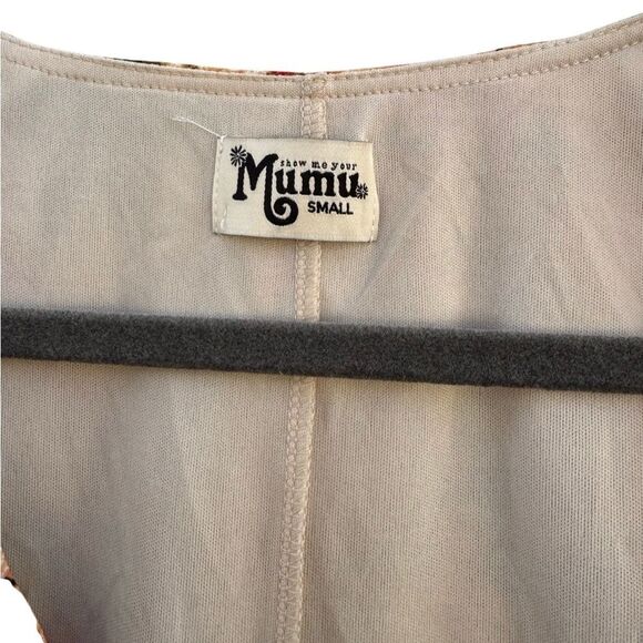 Show Me Your Mumu Women's Kylie Aztec Dress Bohemian Hippie Mini Size Small - Picture 5 of 9